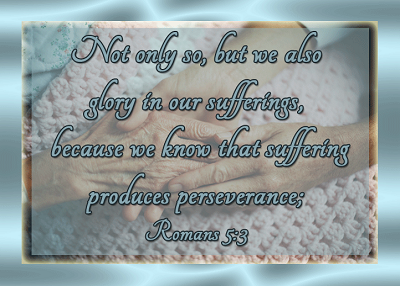 Romans 5:3 scripture graphic