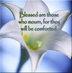Blessed Are Thos Who Mourn graphic