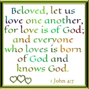 Christian Graphic Love One Another
